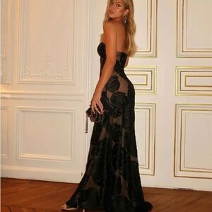 Luxe glamour dress. Never worn